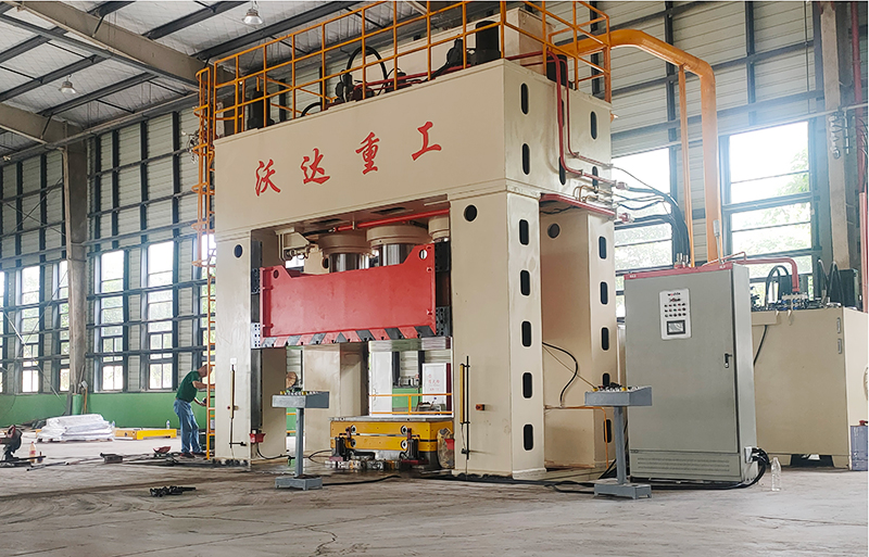 3000噸(dun)smc衛浴櫃門(mén)闆模壓成(cheng)型液壓機(ji)